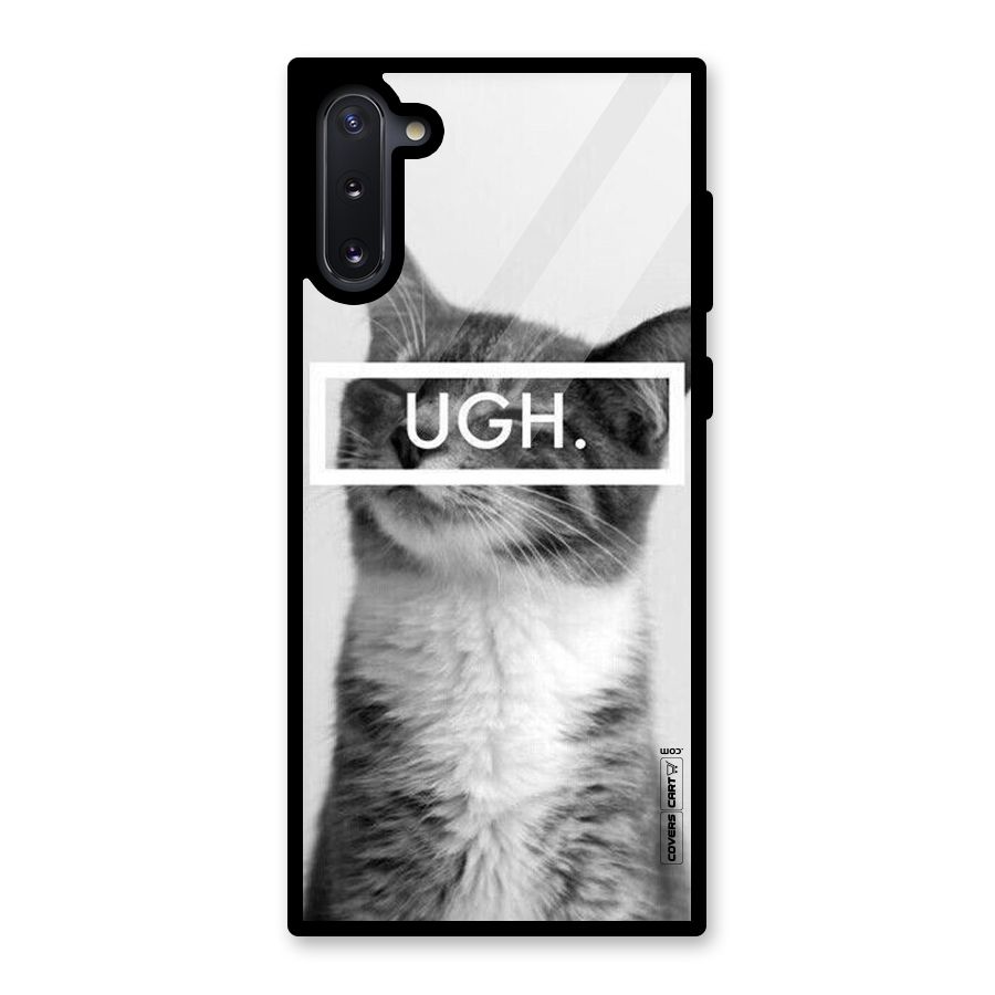 Ugh Kitty Glass Back Case for Galaxy Note 10
