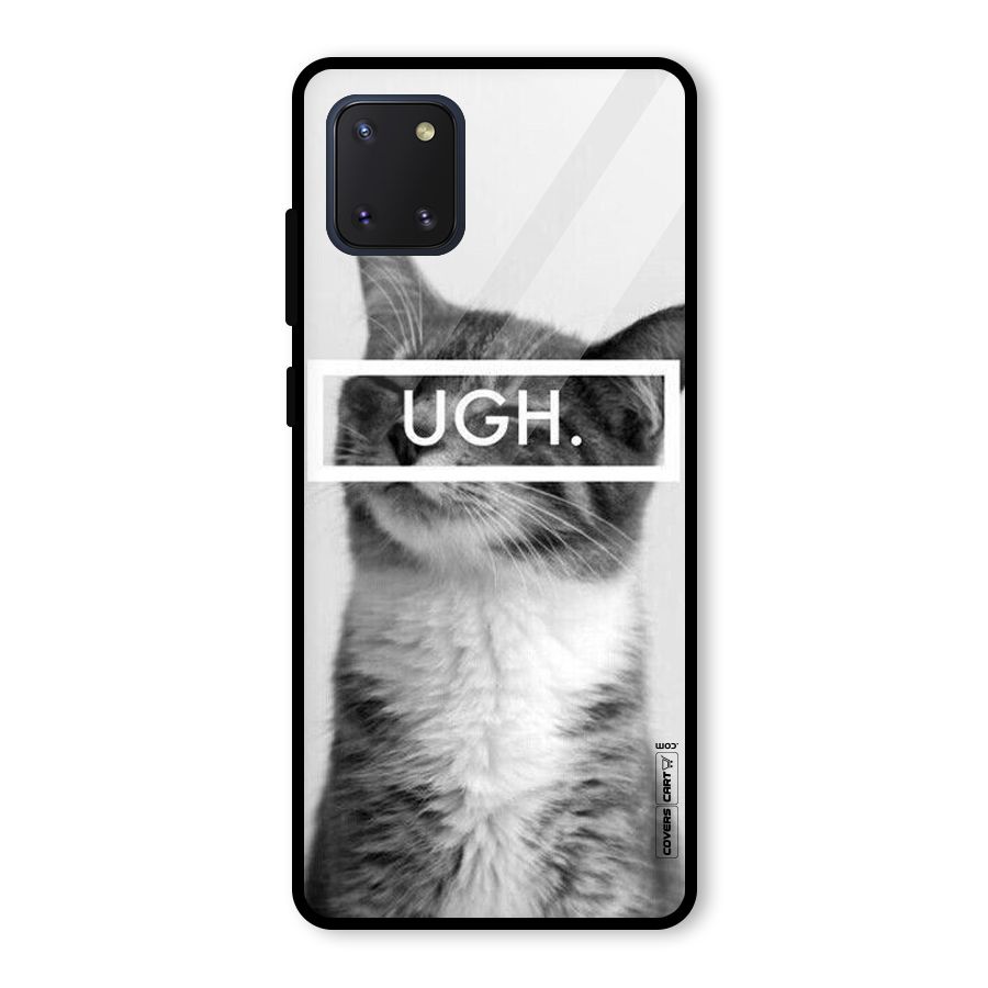 Ugh Kitty Glass Back Case for Galaxy Note 10 Lite