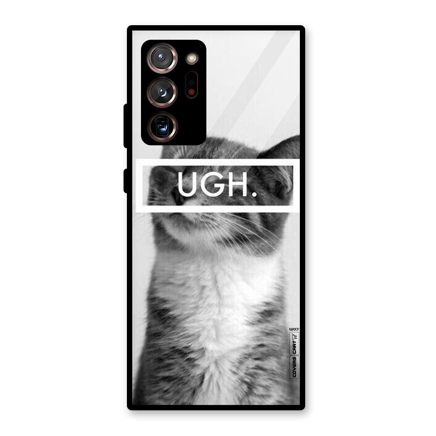 Ugh Kitty Glass Back Case for Galaxy Note 20 Ultra
