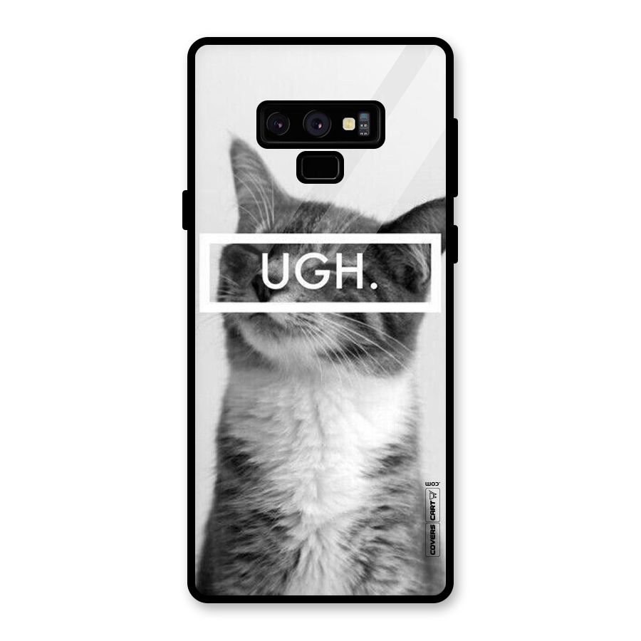 Ugh Kitty Glass Back Case for Galaxy Note 9