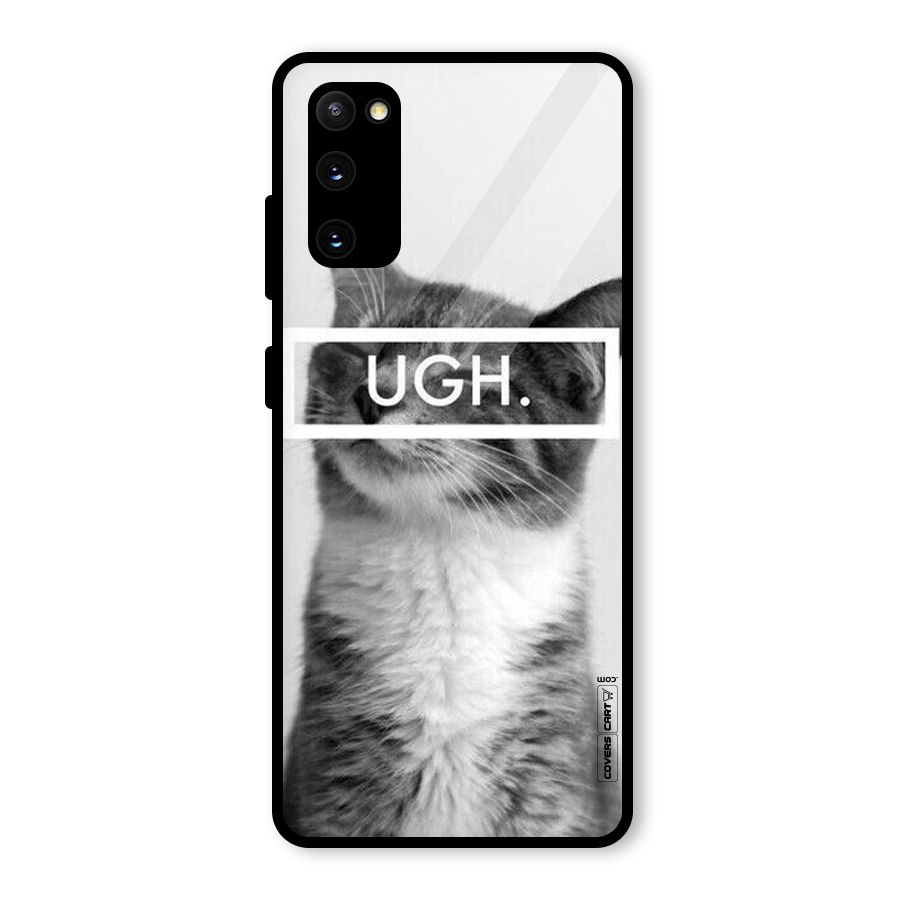 Ugh Kitty Glass Back Case for Galaxy S20 FE 5G
