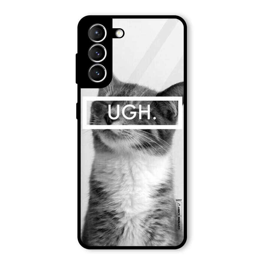 Ugh Kitty Glass Back Case for Galaxy S21 5G