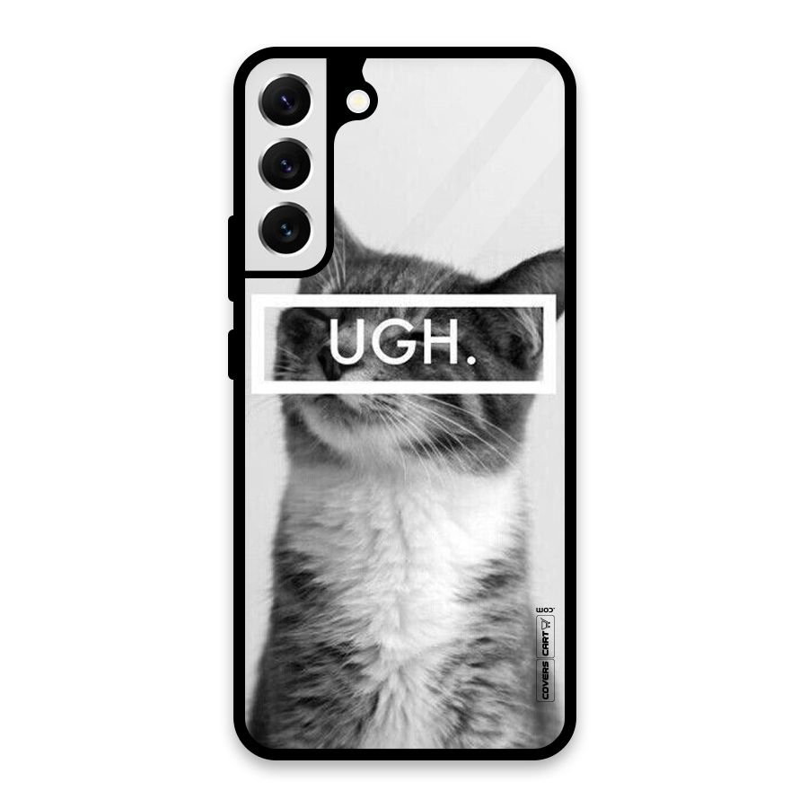Ugh Kitty Glass Back Case for Galaxy S22 Plus 5G