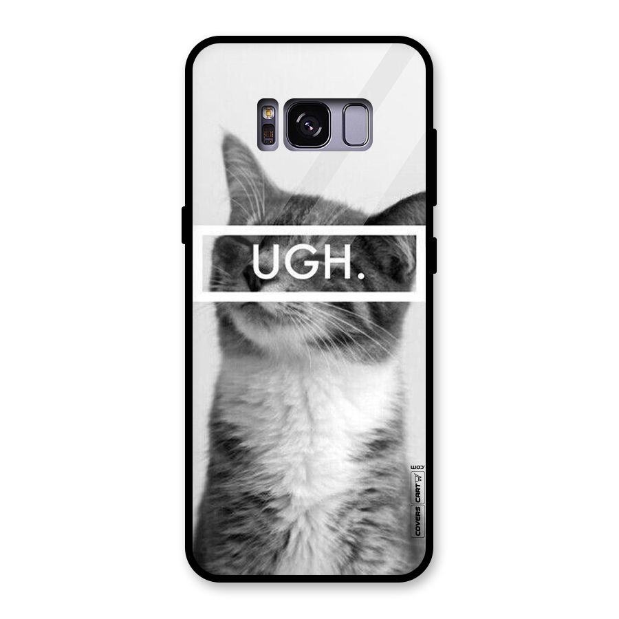 Ugh Kitty Glass Back Case for Galaxy S8