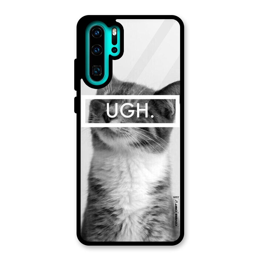 Ugh Kitty Glass Back Case for Huawei P30 Pro