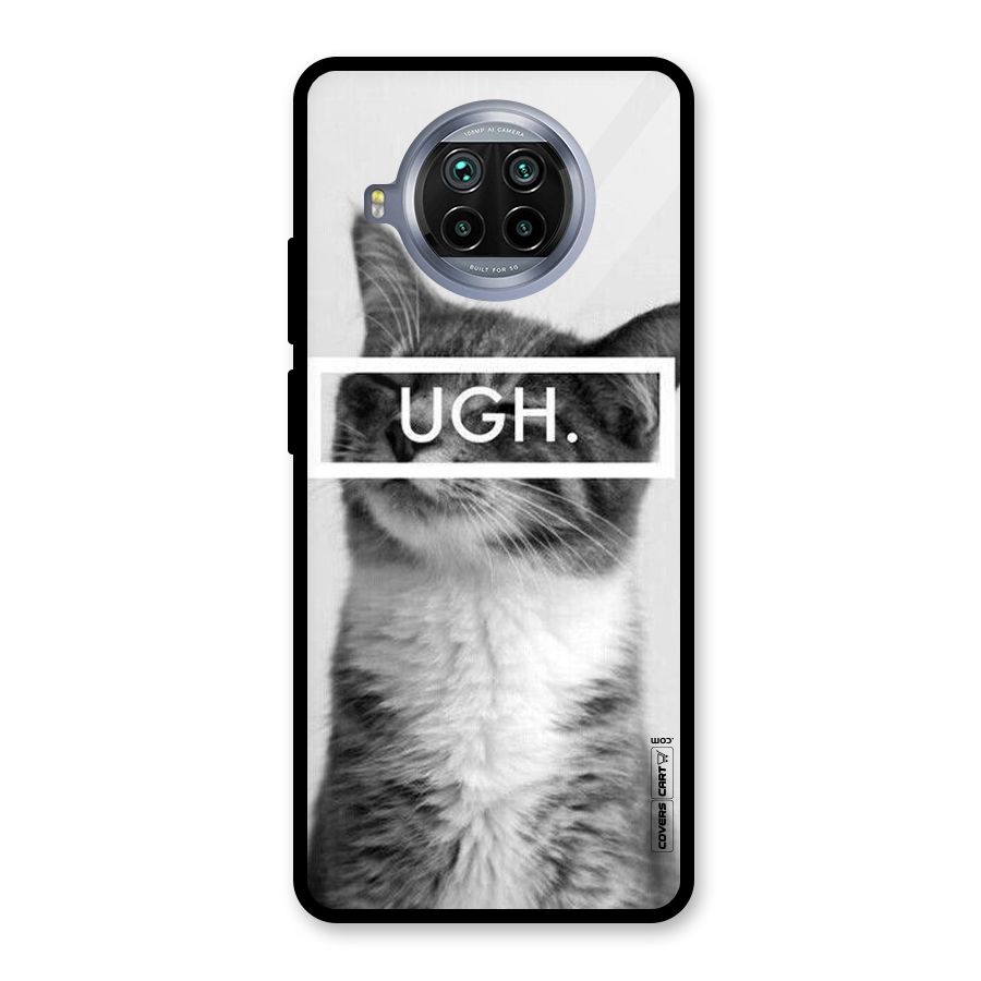 Ugh Kitty Glass Back Case for Mi 10i
