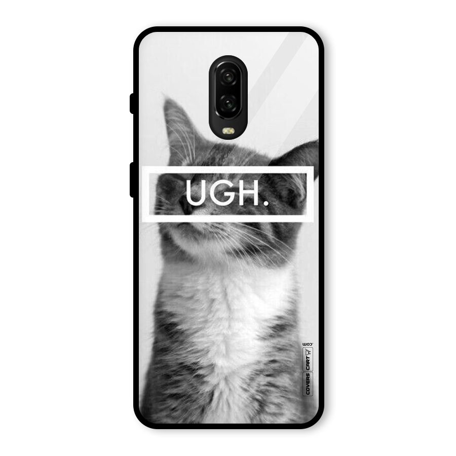 Ugh Kitty Glass Back Case for OnePlus 6T