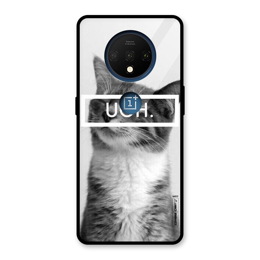 Ugh Kitty Glass Back Case for OnePlus 7T