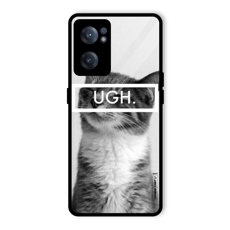 Ugh Kitty Glass Back Case for OnePlus Nord CE 2 5G