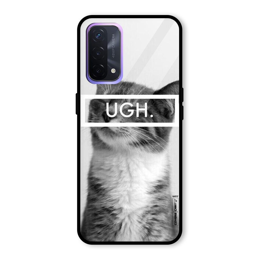 Ugh Kitty Glass Back Case for Oppo A74 5G