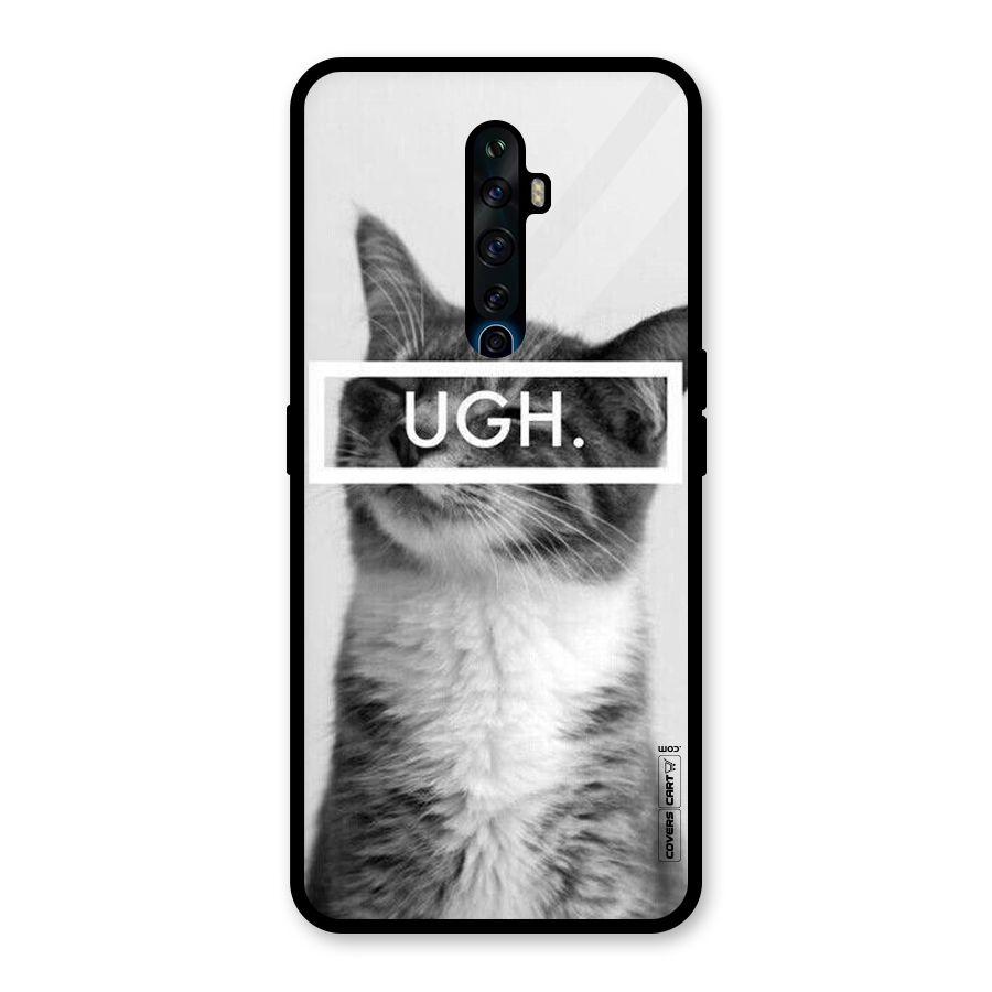 Ugh Kitty Glass Back Case for Oppo Reno2 F