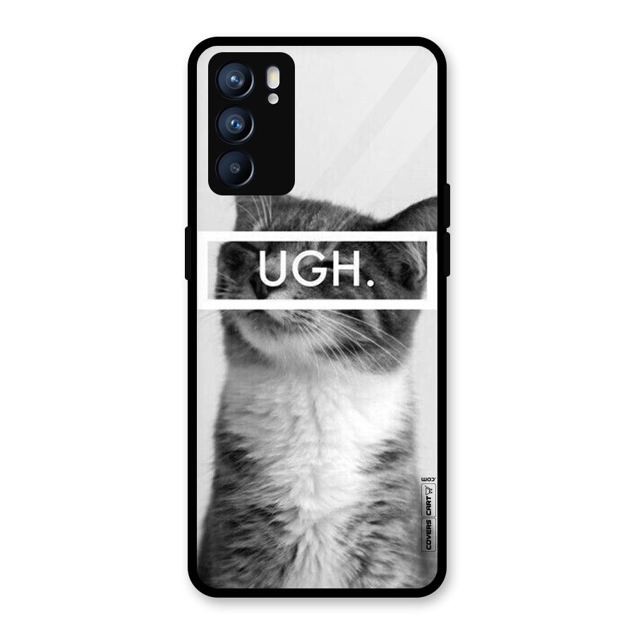Ugh Kitty Glass Back Case for Oppo Reno6 5G