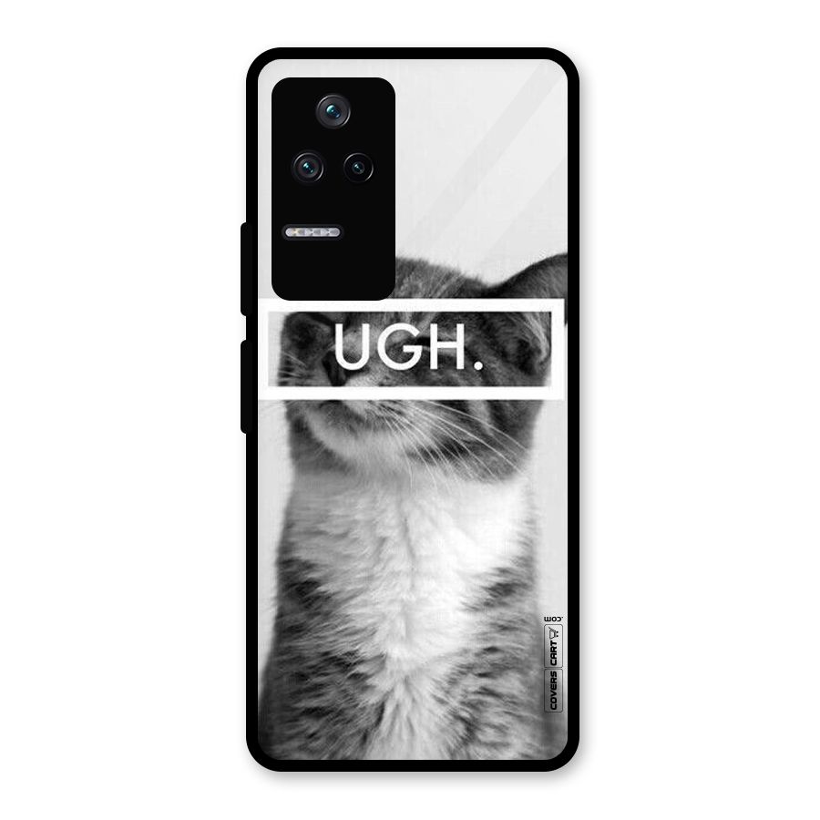 Ugh Kitty Glass Back Case for Poco F4 5G