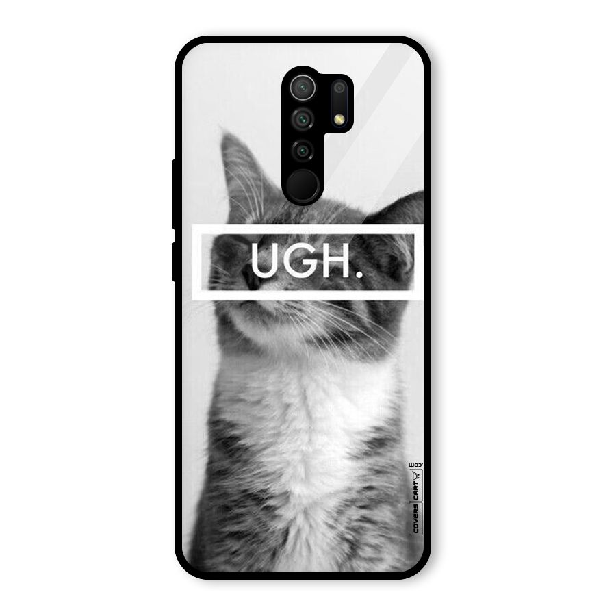 Ugh Kitty Glass Back Case for Poco M2