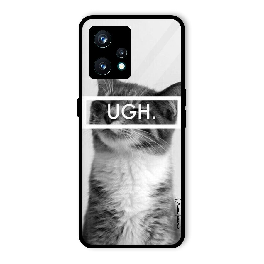 Ugh Kitty Glass Back Case for Realme 9 Pro Plus 5G