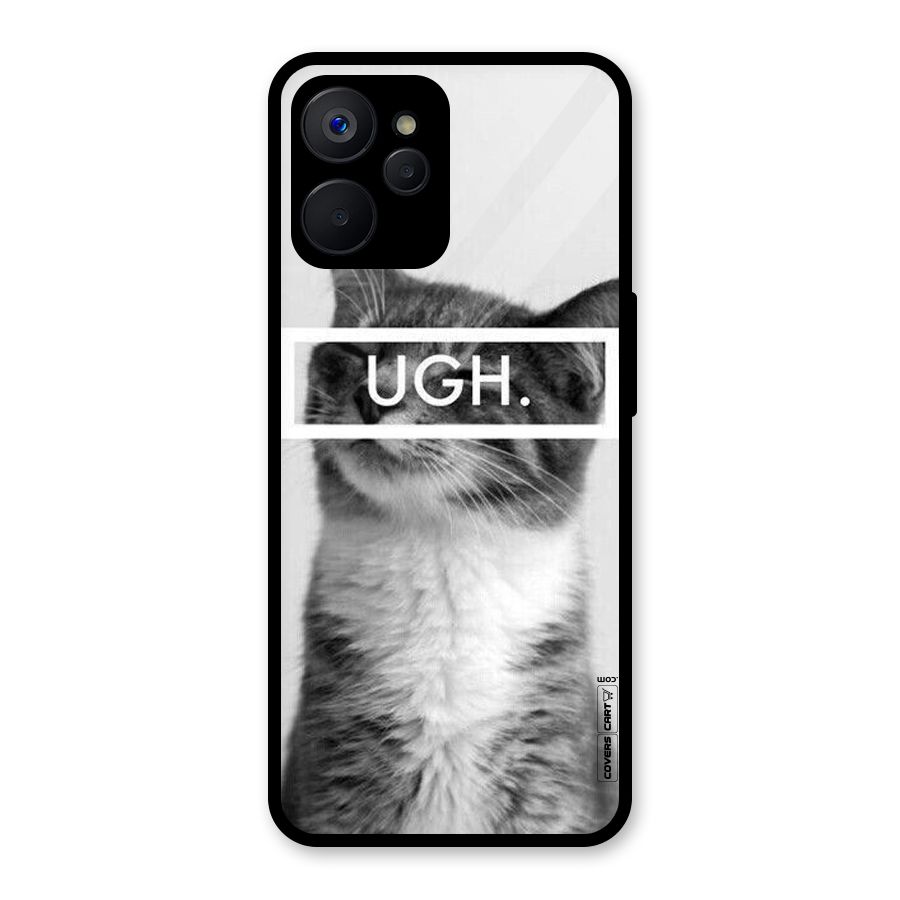 Ugh Kitty Glass Back Case for Realme 9i 5G
