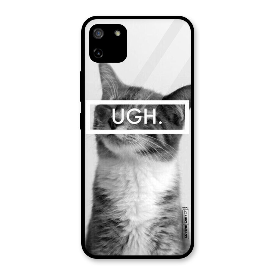 Ugh Kitty Glass Back Case for Realme C11