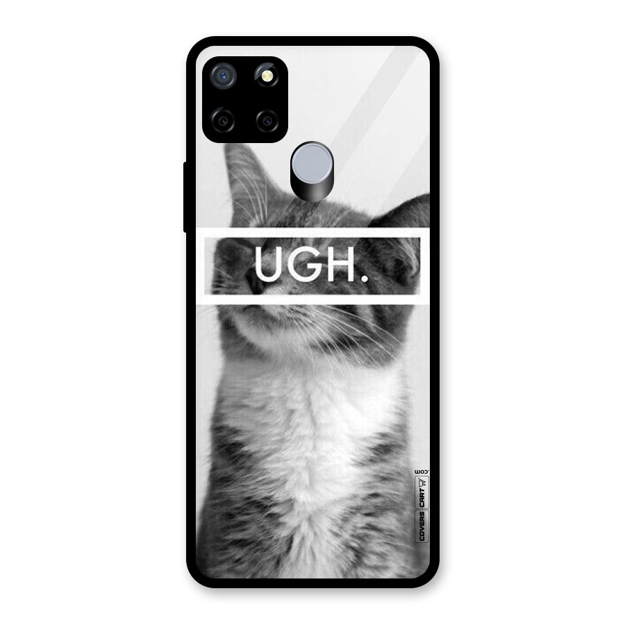 Ugh Kitty Glass Back Case for Realme C15