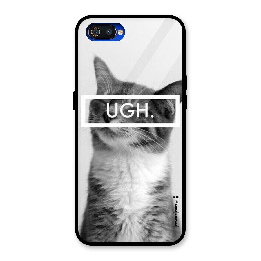 Ugh Kitty Glass Back Case for Realme C2