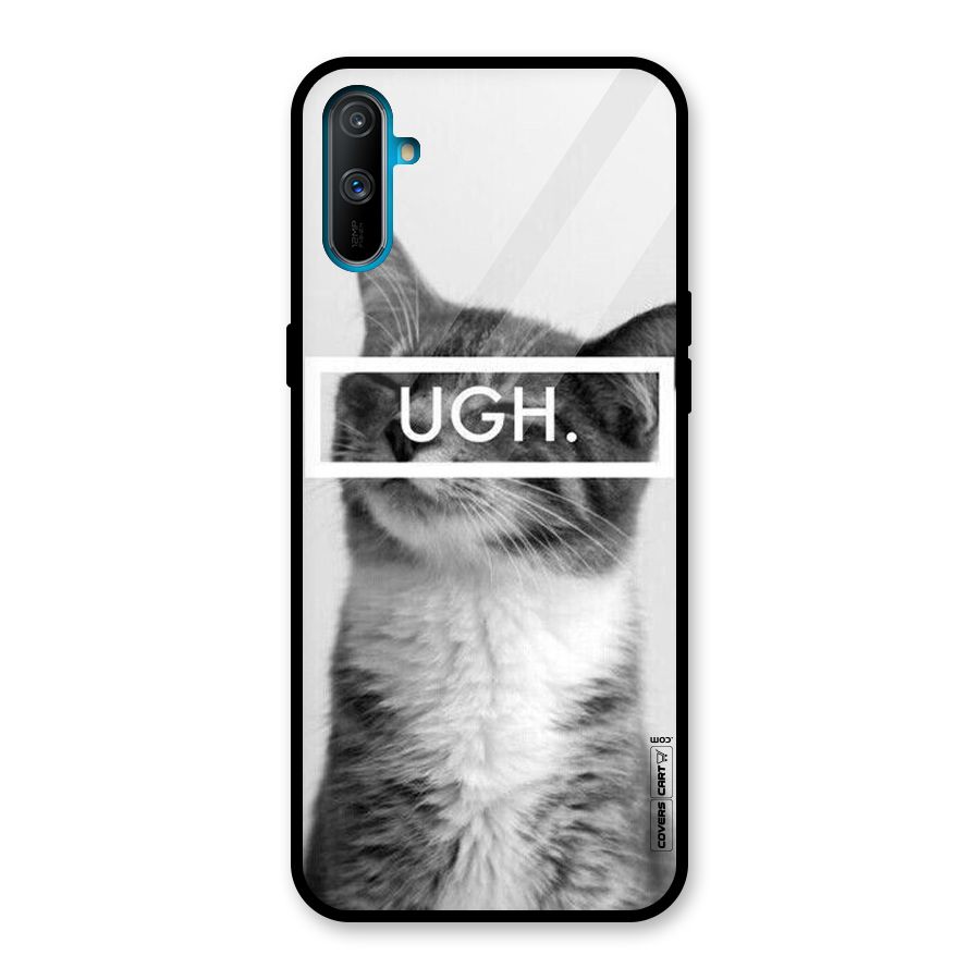 Ugh Kitty Glass Back Case for Realme C3