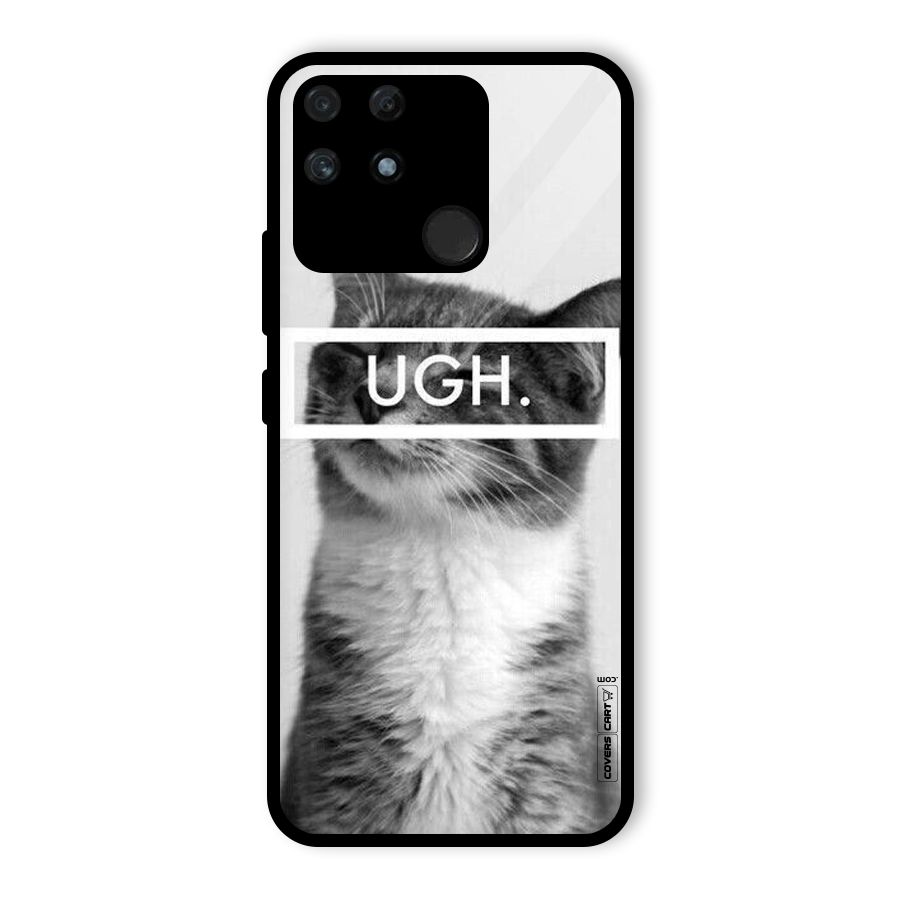 Ugh Kitty Glass Back Case for Realme Narzo 50A