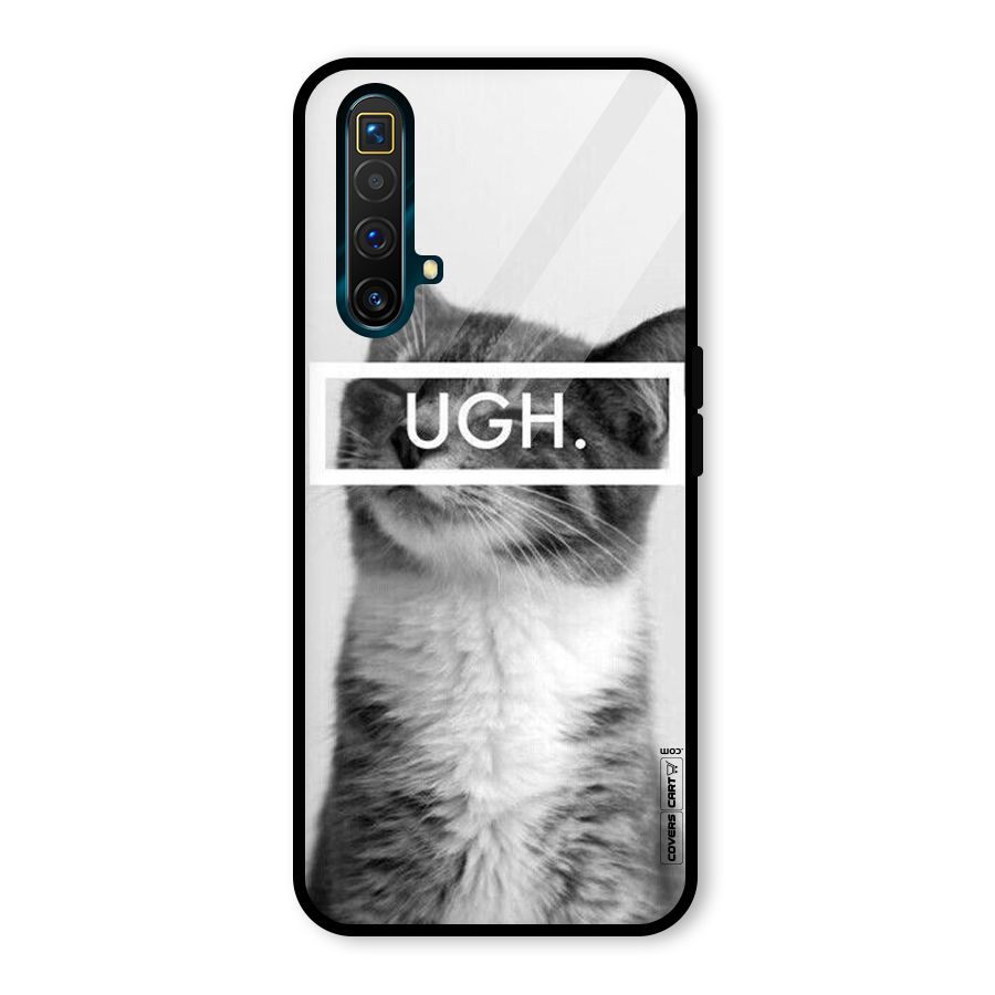 Ugh Kitty Glass Back Case for Realme X3 SuperZoom