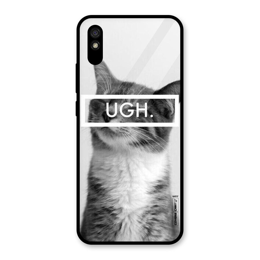 Ugh Kitty Glass Back Case for Redmi 9A