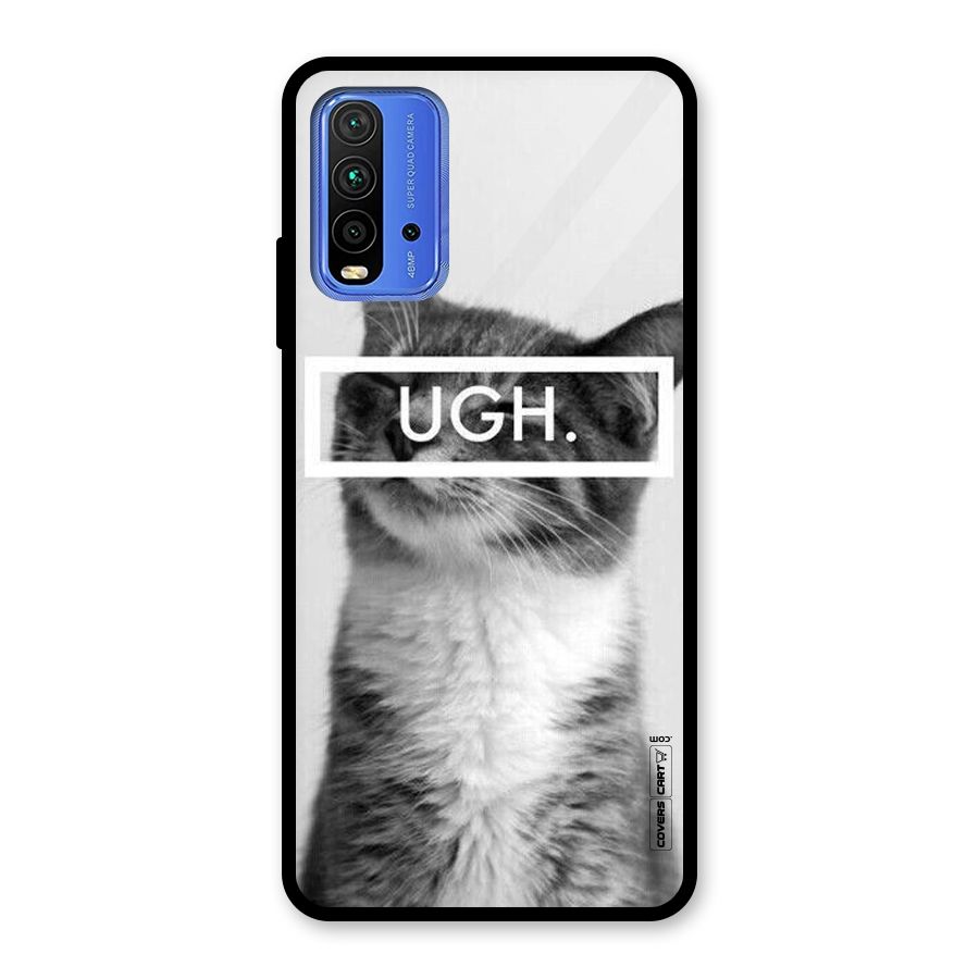 Ugh Kitty Glass Back Case for Redmi 9 Power