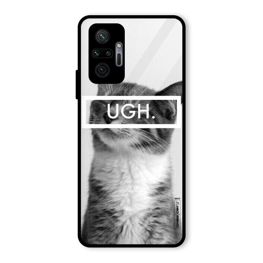 Ugh Kitty Glass Back Case for Redmi Note 10 Pro Max