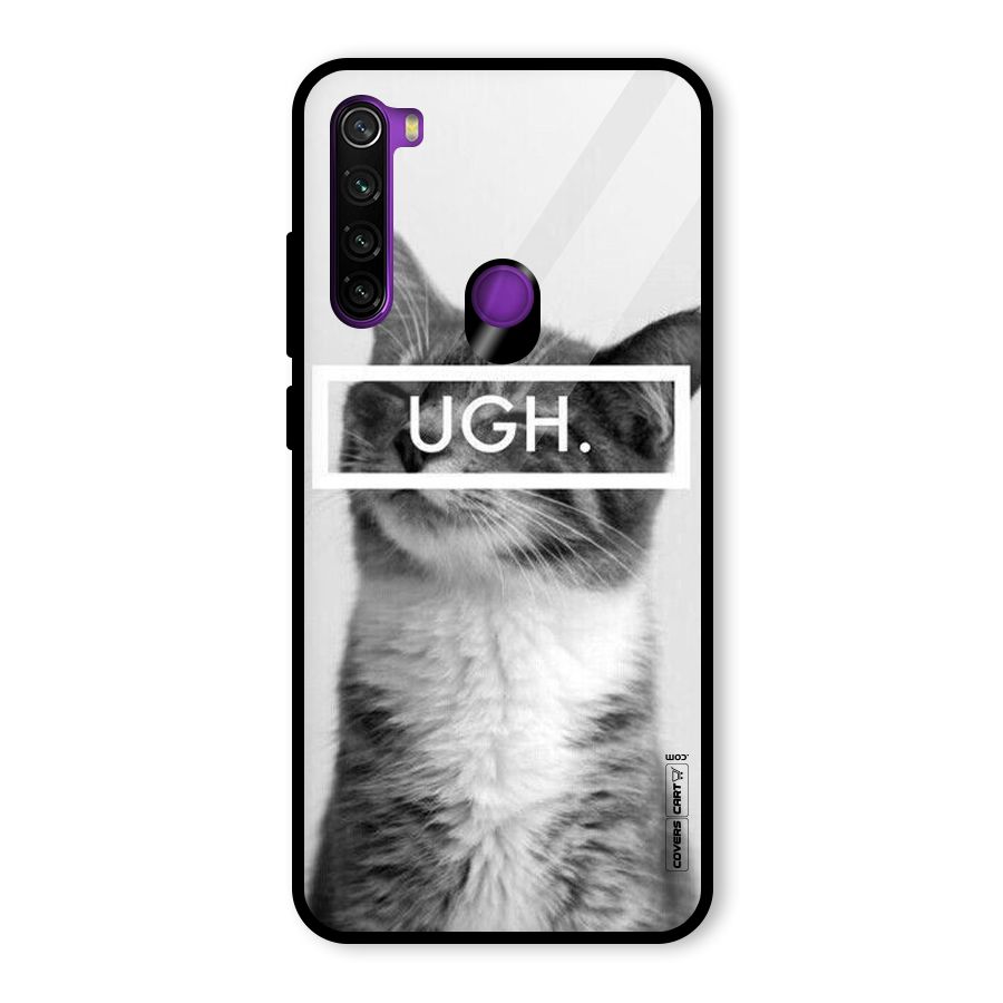 Ugh Kitty Glass Back Case for Redmi Note 8