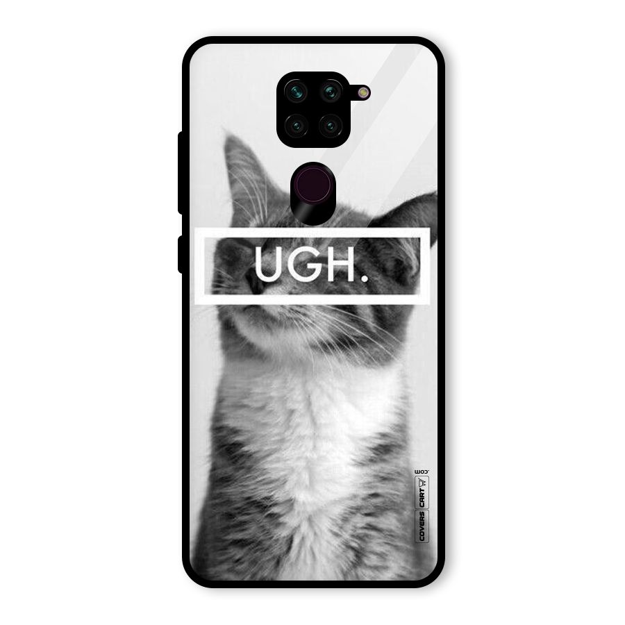 Ugh Kitty Glass Back Case for Redmi Note 9