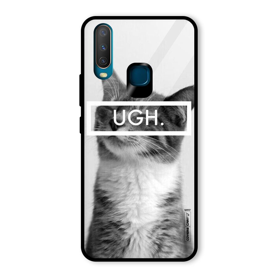 Ugh Kitty Glass Back Case for Vivo U10