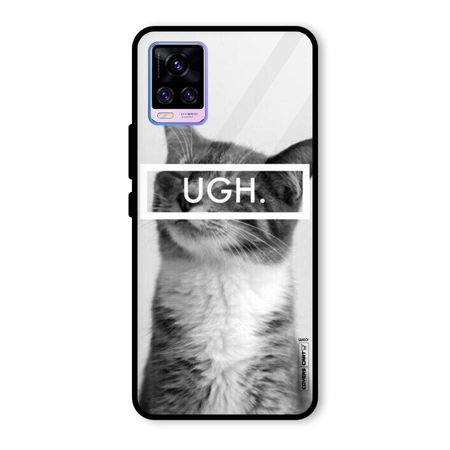 Ugh Kitty Glass Back Case for Vivo V20 Pro