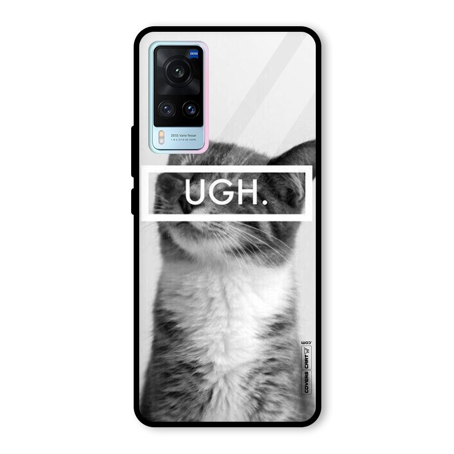 Ugh Kitty Glass Back Case for Vivo X60