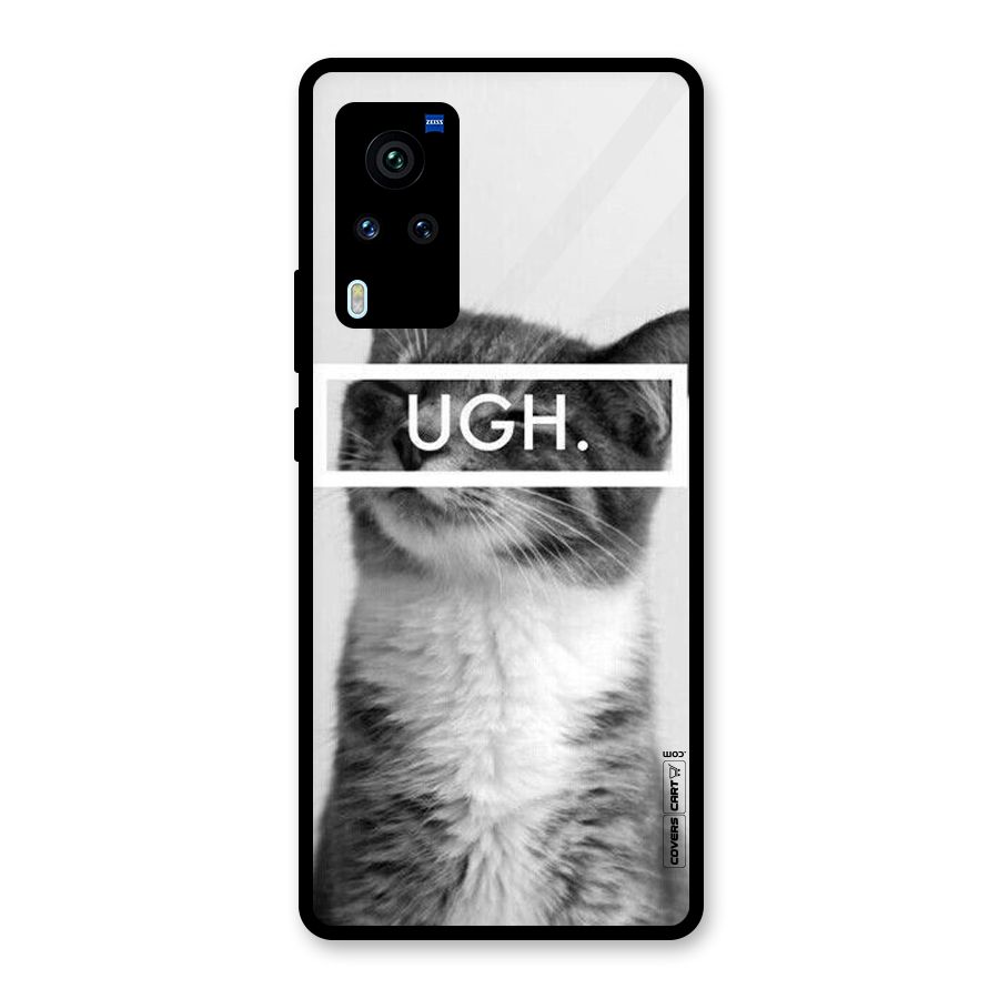 Ugh Kitty Glass Back Case for Vivo X60 Pro