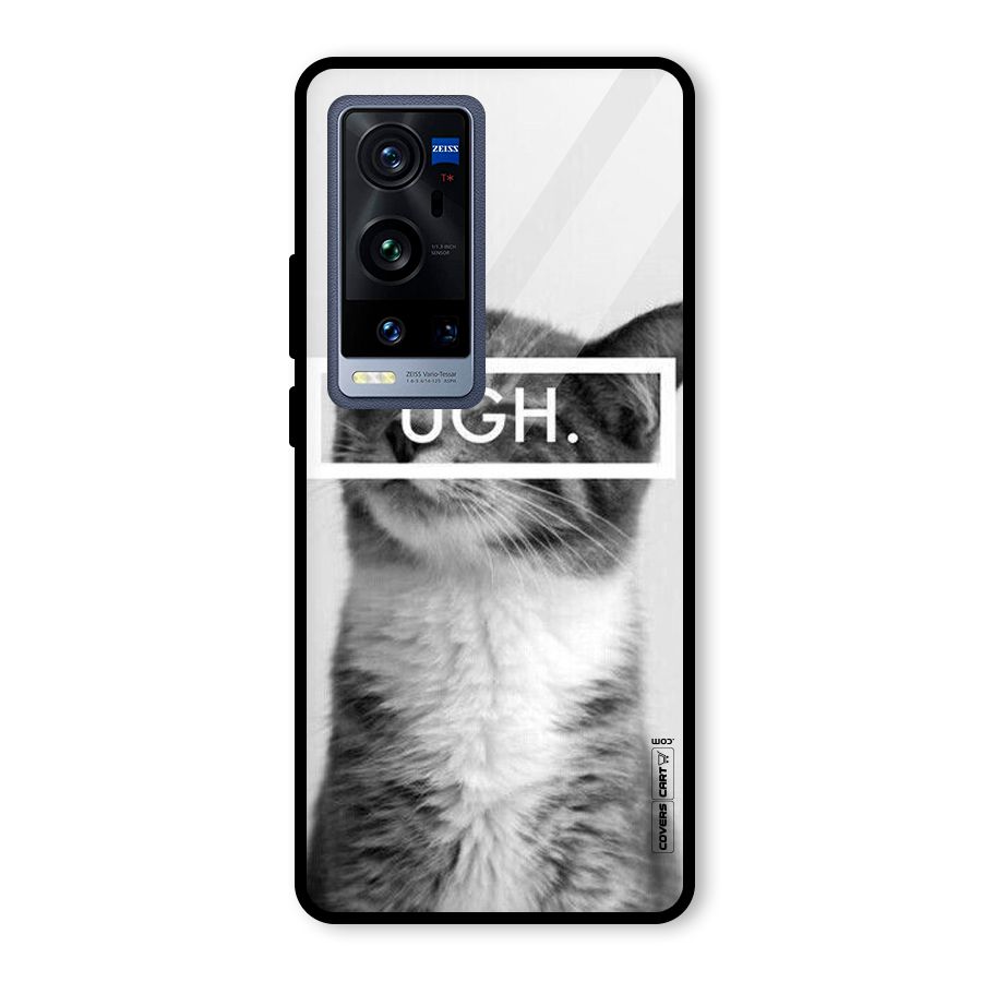 Ugh Kitty Glass Back Case for Vivo X60 Pro Plus