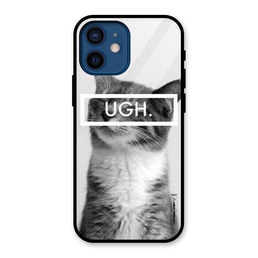 Ugh Kitty Glass Back Case for iPhone 12 Mini