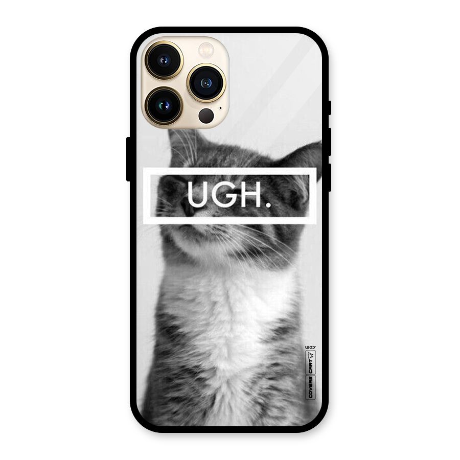 Ugh Kitty Glass Back Case for iPhone 13 Pro Max