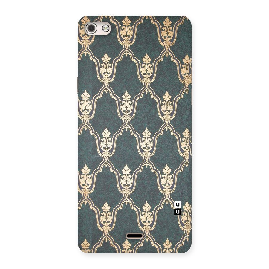 Ultra Beauty Pattern Back Case for Micromax Canvas Silver 5