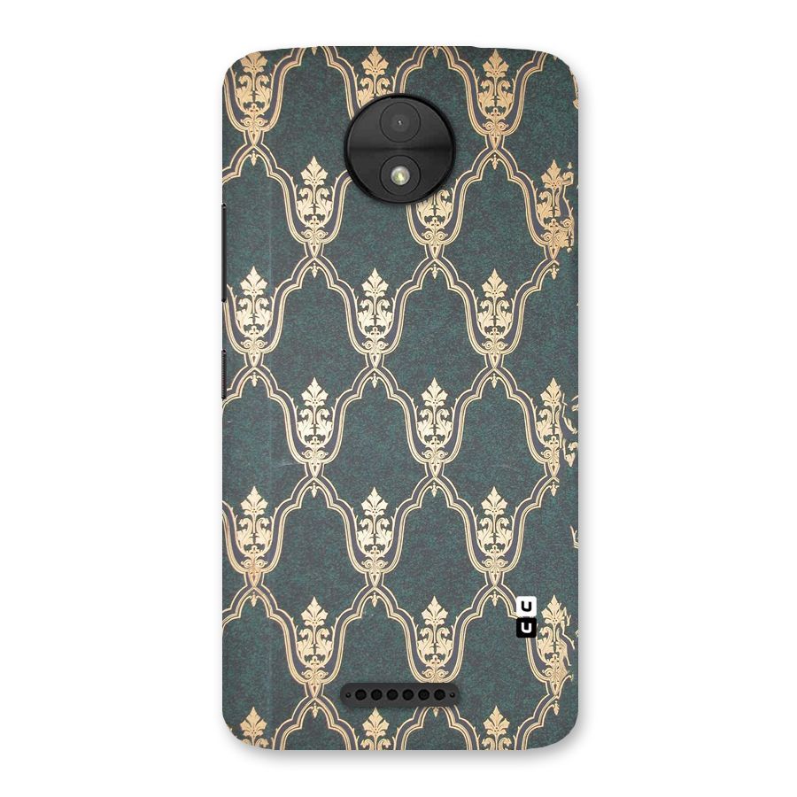 Ultra Beauty Pattern Back Case for Moto C