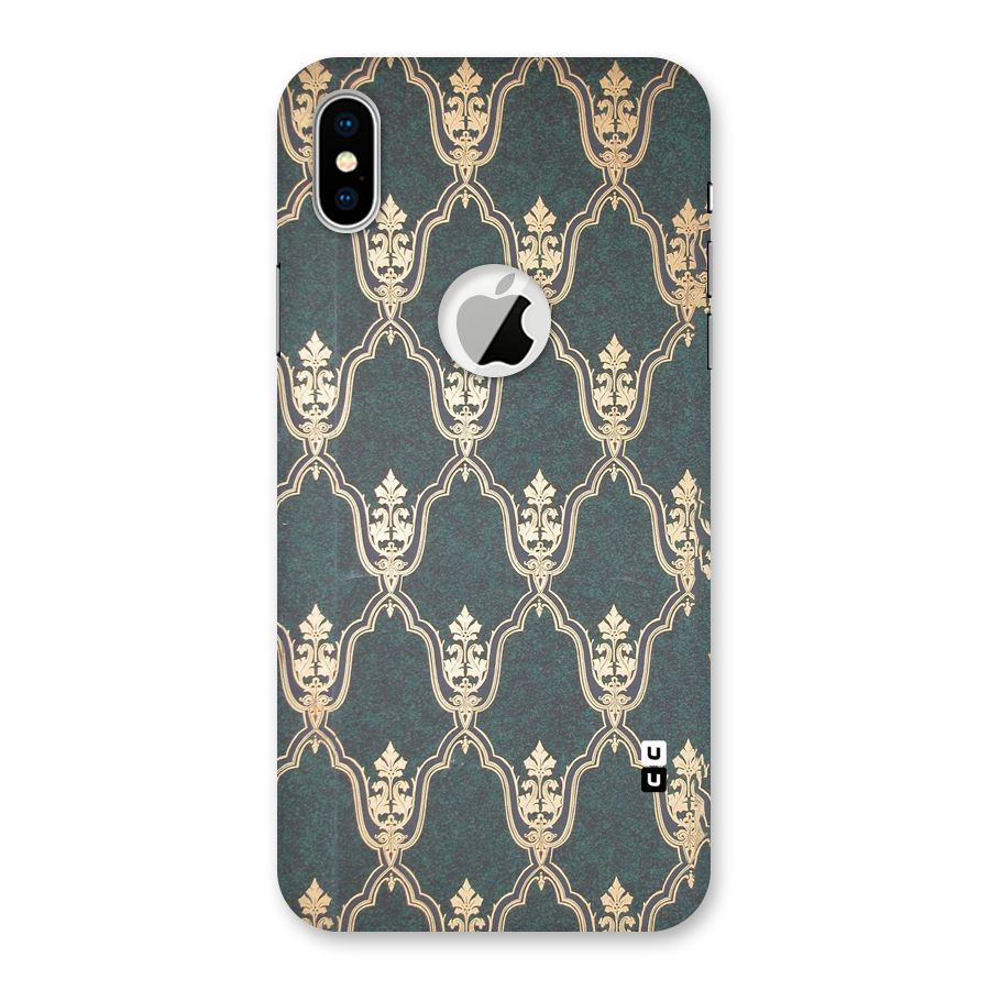 Ultra Beauty Pattern Back Case for iPhone X Logo Cut