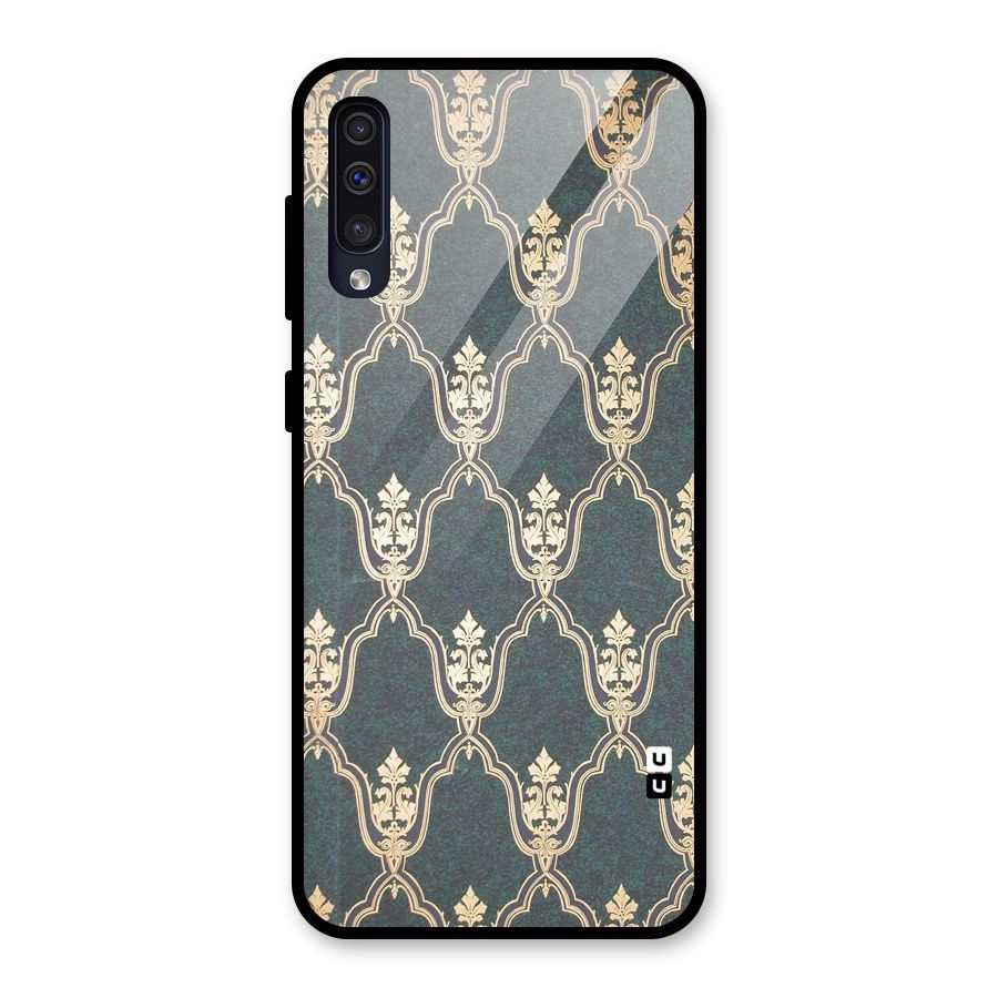 Ultra Beauty Pattern Glass Back Case for Galaxy A50