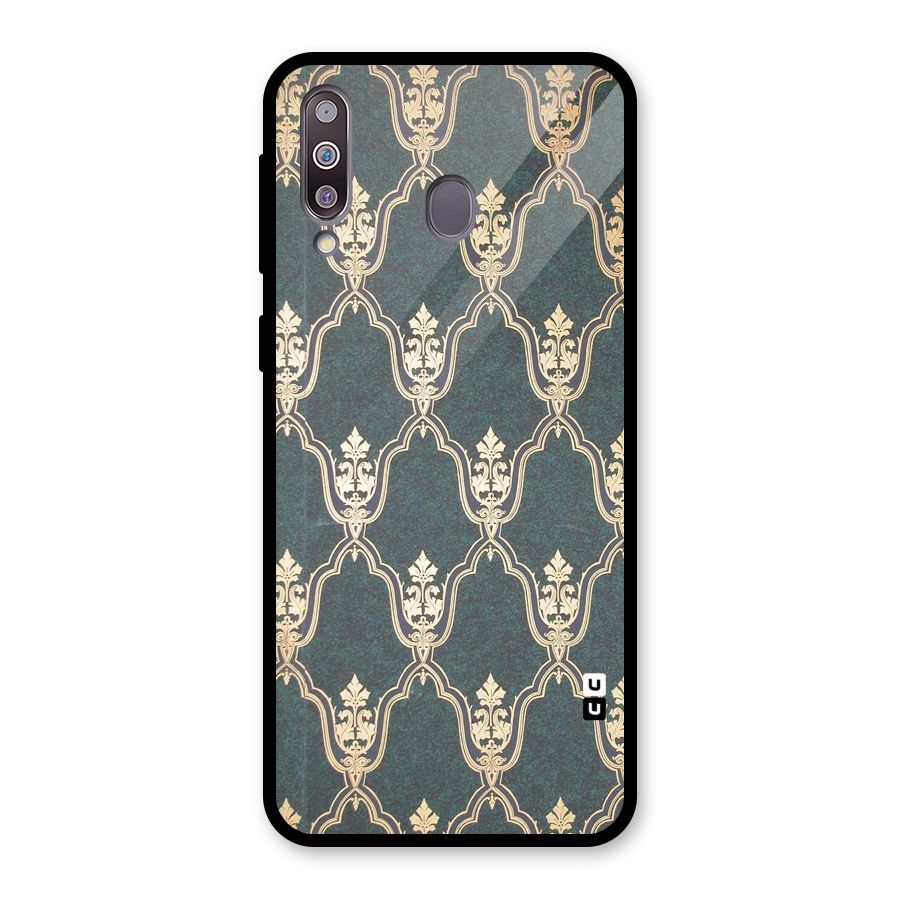 Ultra Beauty Pattern Glass Back Case for Galaxy M30