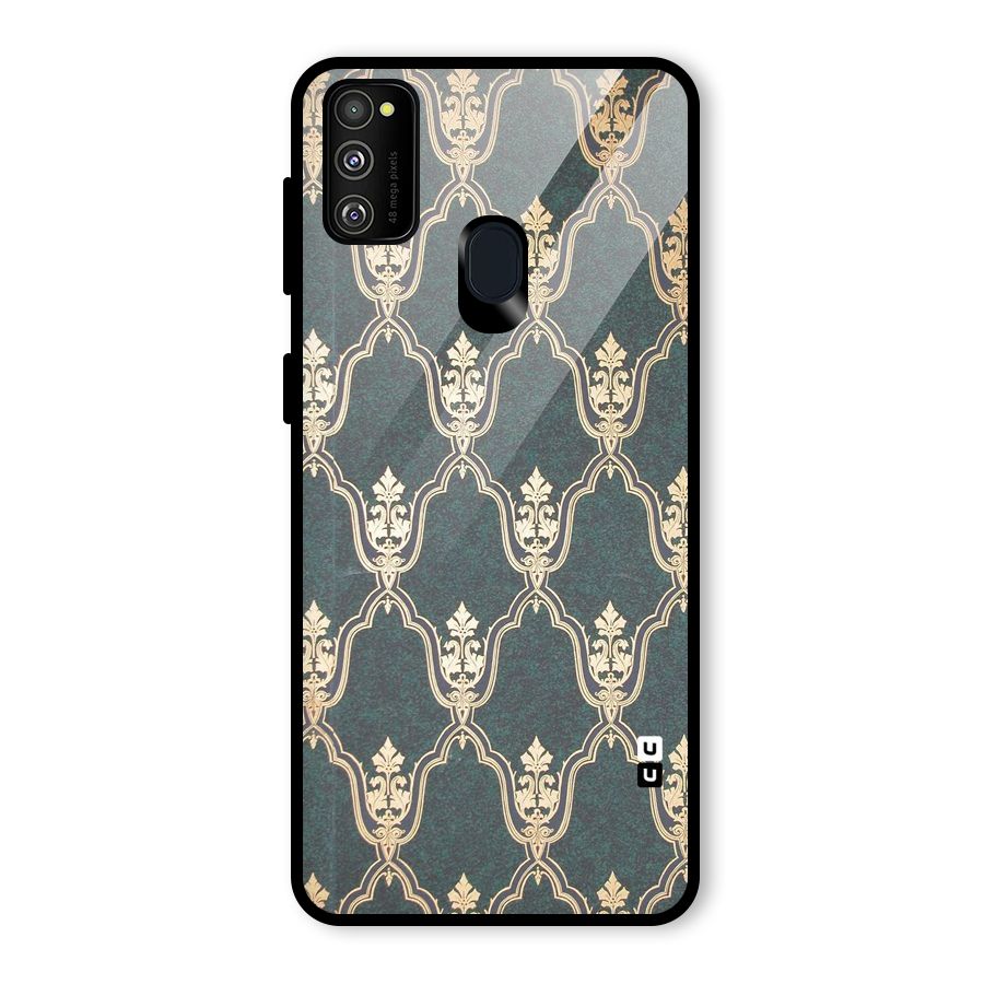 Ultra Beauty Pattern Glass Back Case for Galaxy M30s