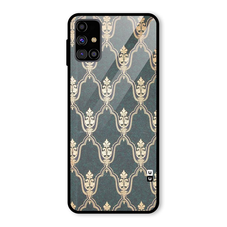 Ultra Beauty Pattern Glass Back Case for Galaxy M31s