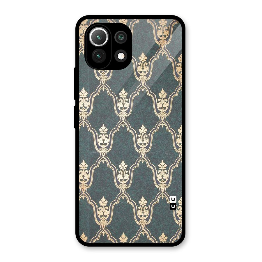 Ultra Beauty Pattern Glass Back Case for Mi 11 Lite