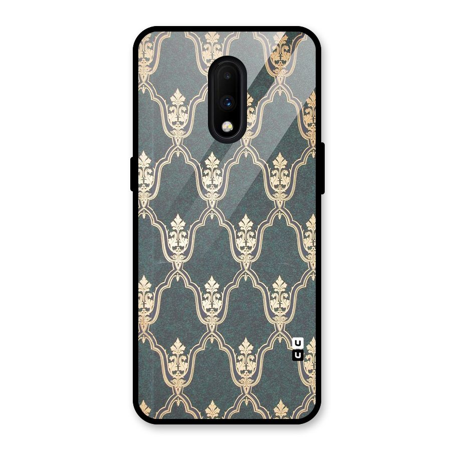 Ultra Beauty Pattern Glass Back Case for OnePlus 7