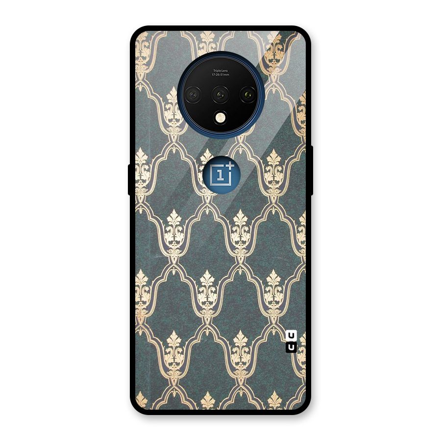 Ultra Beauty Pattern Glass Back Case for OnePlus 7T