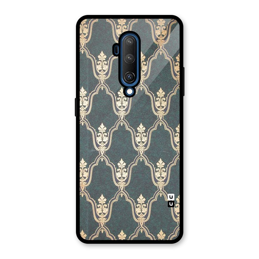 Ultra Beauty Pattern Glass Back Case for OnePlus 7T Pro