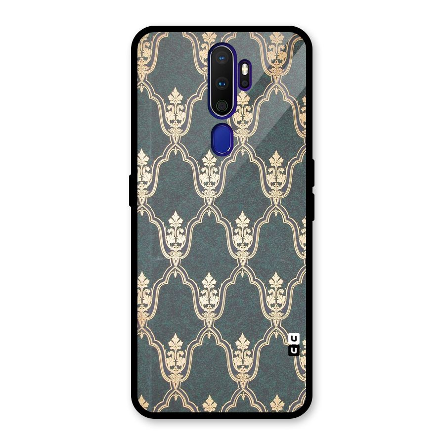 Ultra Beauty Pattern Glass Back Case for Oppo A9 (2020)